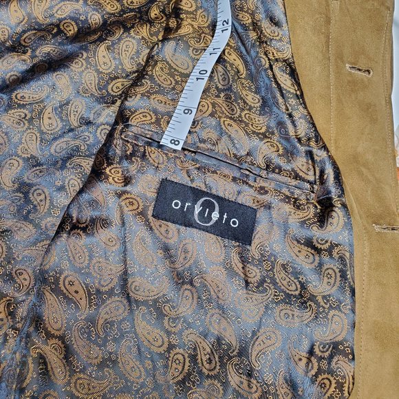 Orvieto - Brown Blazer Jacket - Three buttons - 46R (XL) - Picture 5 of 15